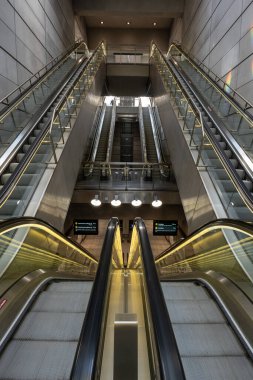 Kopenhag 'da yakalanan 28 Mar, 2020 metro Coronavirus epedemi altında