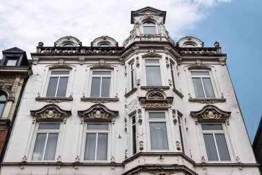 Küçük bir kasaba olan Flensburg 'da güzel eski bir cephe mimarisi bulundu. 