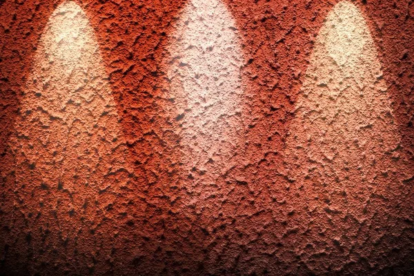 Крупним Планом Вид Текстури Бетонних Стін Трьома Прожекторами Високій Роздільній — стокове фото
