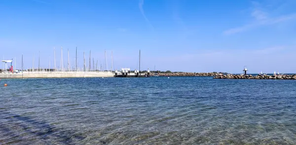 Vacker Utsikt Över Norra Tyska Stranden Kalifornien Solig Dag — Stockfoto