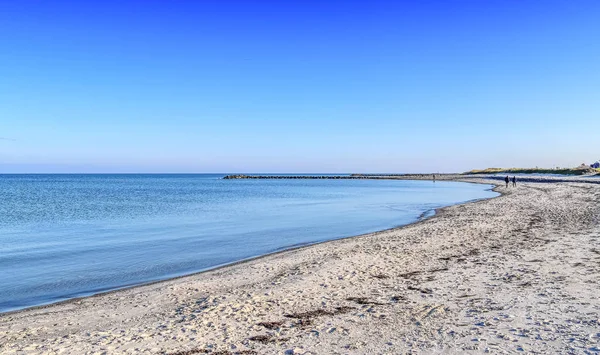 Prachtig Panorama Landschap Van Een Baltische Zee Strand Het Noorden — Stockfoto