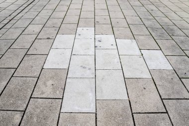 Yüksek çözünürlüklü kaldırımlarda ve kaldırımlarda detaylı yakın görüntü