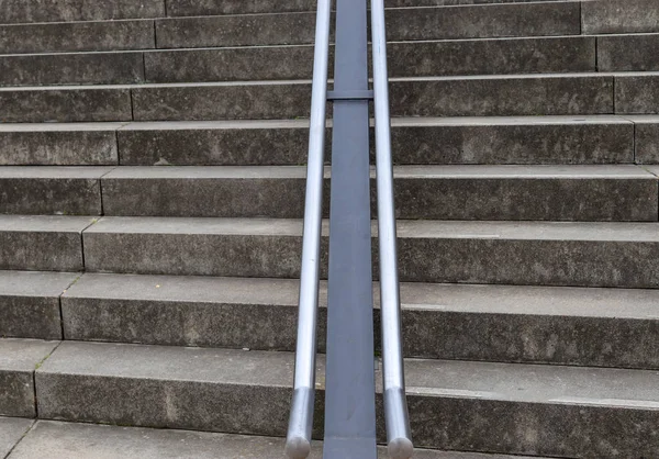 Különböző Lépcsők Lépcsők Találhatók Kiel Kikötőjében — Stock Fotó