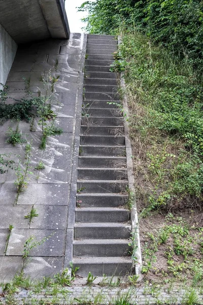 Different Steps Stairs Found Port Kiel — Stock Photo, Image