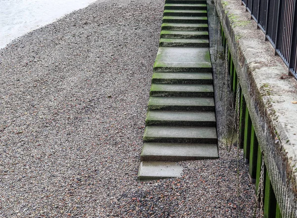 Бетонные Лестницы Ступени Найдены Всему Лондону — стоковое фото