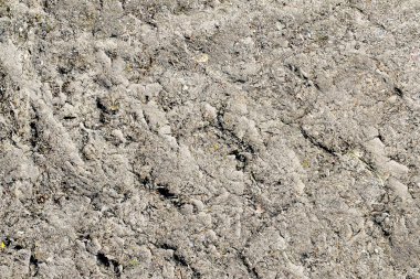 İklim değişikliğinin kuraklık döneminde dönüm araziye yakın görüntüler