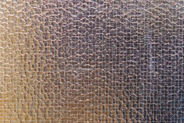 Gyönyörű Üveg Blokk Textúra Mutatja Felületet Közelről — Stock Fotó