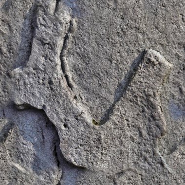 Yüksek detaylarla döşenmiş fayanssız beton duvarın fotogerçekçi dokusu