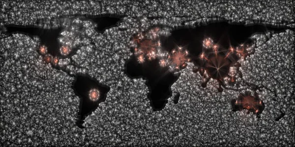 World map exploding Stock Photos, Royalty Free World map exploding ...