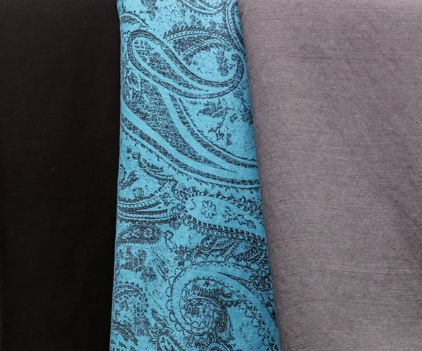 Detaljerad Närbild Texturer Textil Och Tyg Med Hög Upplösning — Stockfoto
