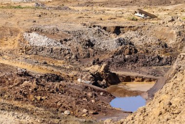 Yüksek çözünürlükteki kum zemininin yüzeyini ve dokularını kapat