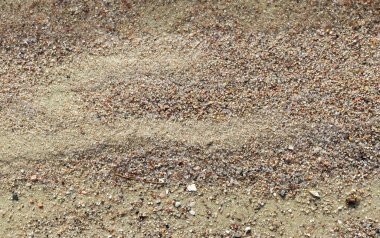Yüksek çözünürlükteki kum zemininin yüzeyini ve dokularını kapat