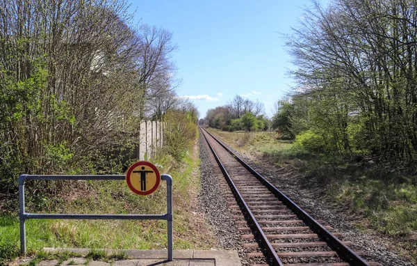 Les Voies Ferrées Dans Une Perspective Européenne — Photo