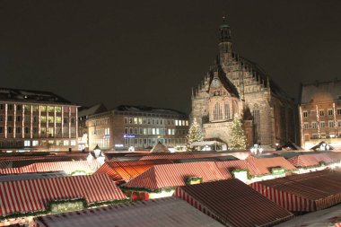 Nuremberg 'deki xmas pazarı