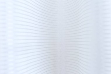 Beyaz perdenin yüzeyi,