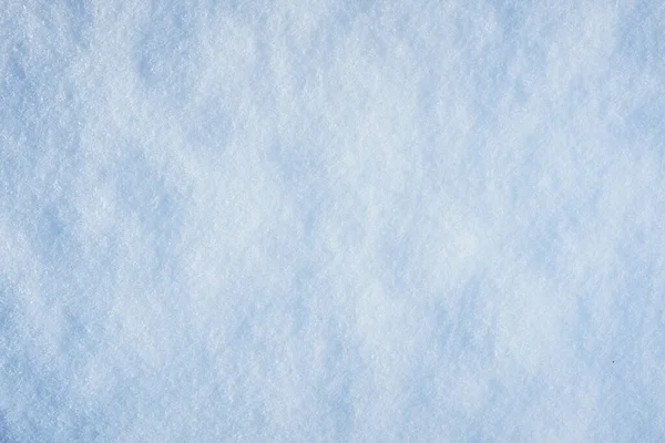 Background of fresh snow texture in blue tone — Stock Photo, Image