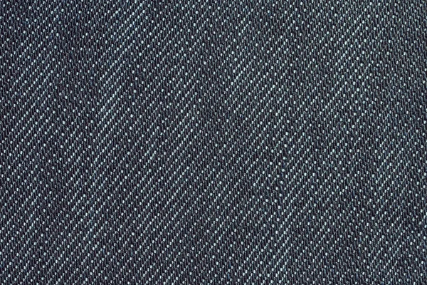 Fundo de textura preta, textura de calça, tecido. Jeans Denim fundo . — Fotografia de Stock