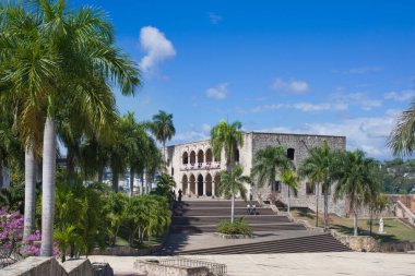 Columbus Santo Domingo Koloni Şehri 'nin Alcazar' ı. Başkent Santo Domingo Dominik Cumhuriyeti 28 Şubat 2014.