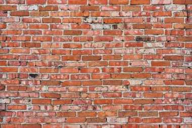eski kırmızı tuğla duvar dokusu arkaplanı