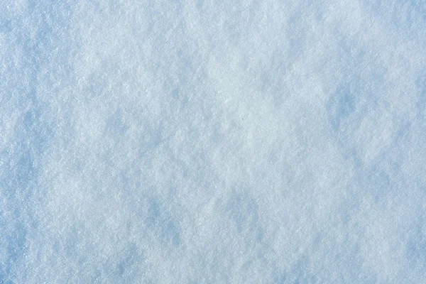 Background of fresh snow texture in blue tone — Stock Photo, Image