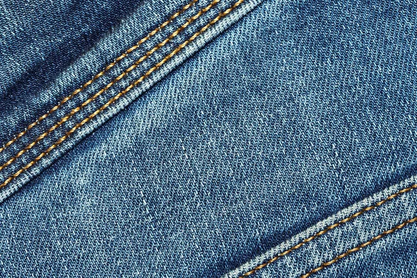 Fundo de textura azul, textura de calça, tecido. Jeans Denim fundo . — Fotografia de Stock