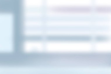 soyut bulanık modern ofis içi mavi arkaplan turuncu ışık efekti kavramı