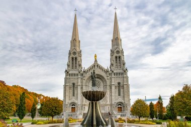 Sainte-Anne-de-Beaupre, beautiful church in Quebec, Canada