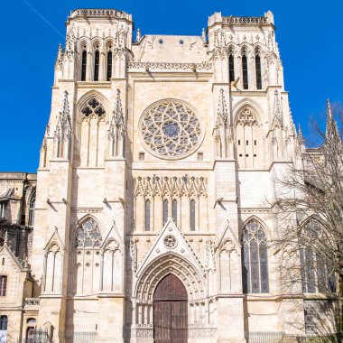 Fransa 'da Bordeaux, Saint-Andre Katedrali manzarası