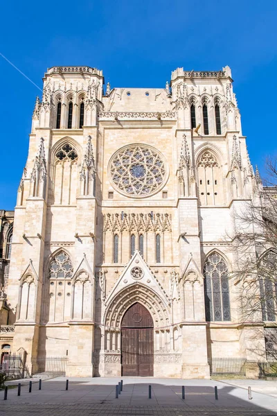 Bordeaux France View Saint Andre Cathedral — Stock Photo, Image