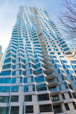 San Francisco, şehir merkezi, modern gökyüzü manzarası 