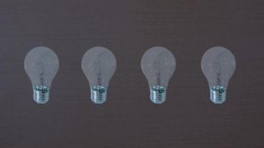 Dört ampul yandı.