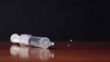 Medical syringe gives the likes of social media hearts