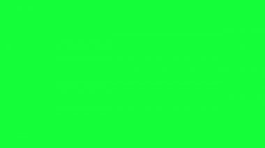 Transition with green screen in the camera lens