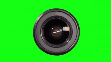 Krom anahtar için yeşil ekran fotoğraf lensi