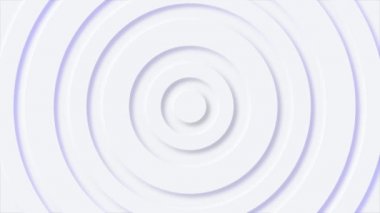 Mavi gölgeli beyaz daireler hareket ediyor