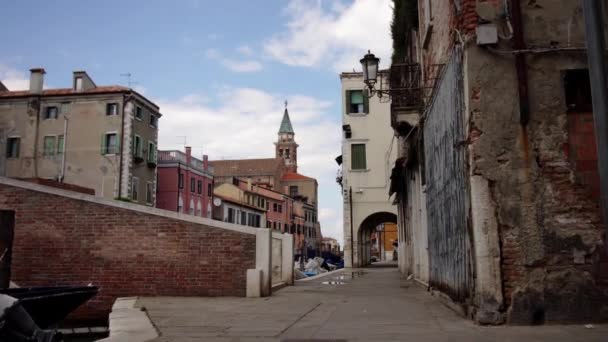 Côte de l'ancienne ville vénitienne Chioggia — Video