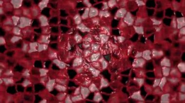 Canlı organlar şeklinde hareket eden dokular