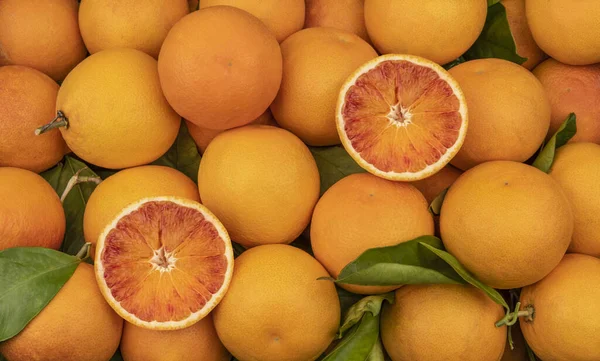 Naranjas Sicilianas Como Fondo Fotos De Stock