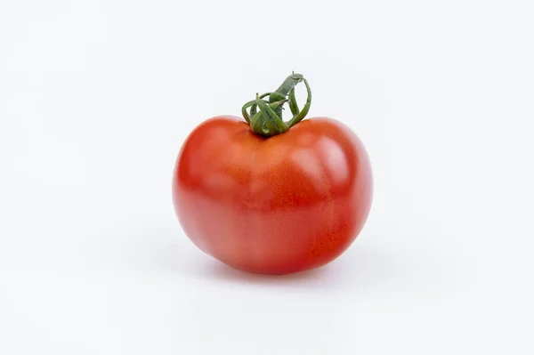 Red Tomato Isolated White Background — Stock Photo, Image