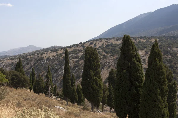 Paisaje en la isla de Cefalonia — Foto de Stock