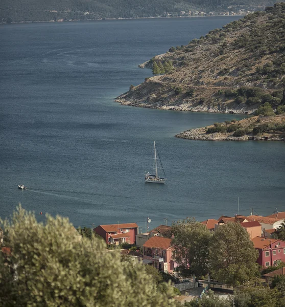 Landskapet på ön Kefalonia — Stockfoto