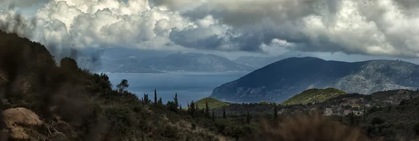 Landschap op het eiland Kefalonia — Stockfoto