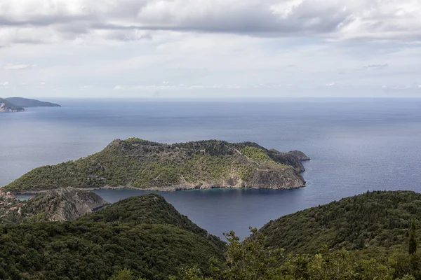 Paisagem na ilha de Kefalonia — Fotografia de Stock