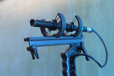 Sahne Alanı'nda mikrofon yakın çekim