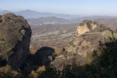 Ortodoks manastır Meteora, Kalambaka Yunanistan.