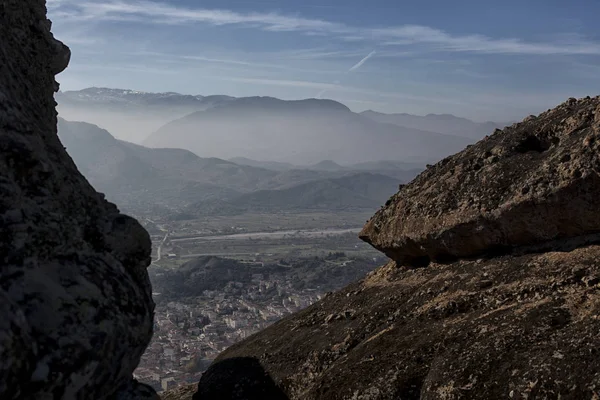 Orthodoxe kloosters van Meteora, Kalambaka, Griekenland. — Stockfoto