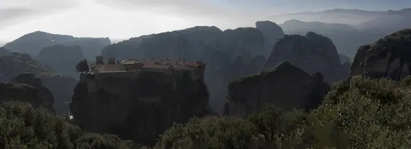 Orthodoxe kloosters van Meteora, Kalambaka, Griekenland. — Stockfoto