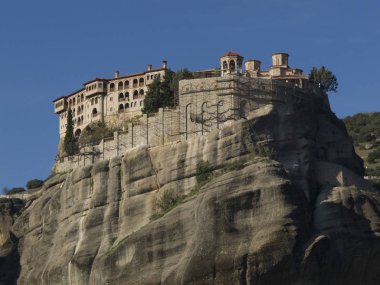 Ortodoks manastır Meteora, Kalambaka, Yunanistan.