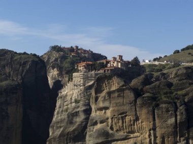 Ortodoks manastır Meteora, Kalambaka, Yunanistan.