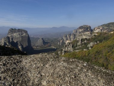 Ortodoks manastır Meteora, Kalambaka, Yunanistan.